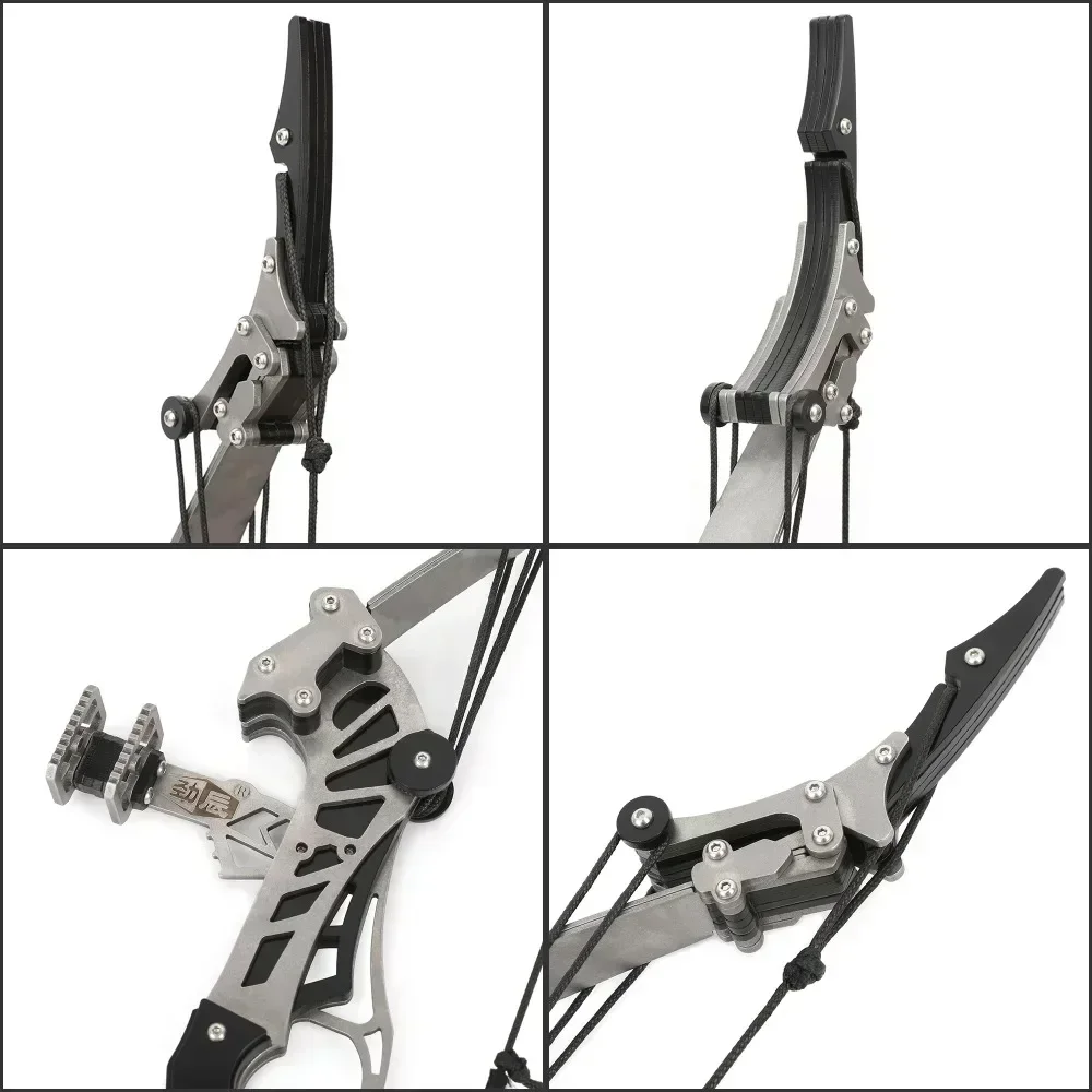 Archery Mini Compound Bow 16.4inch 16lbs Bow and Arrows Set 1set Outdoor/Indoor Toy Gift Entertainment Pocket Shooting Bows archery bow archery arrows