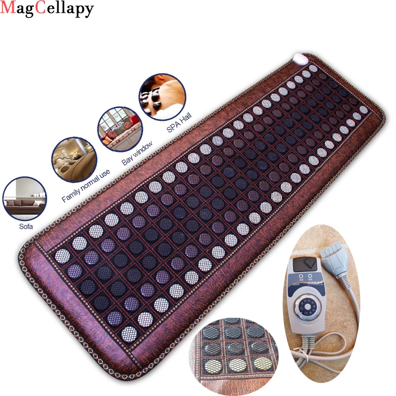 Far Infrared Heating Mat Hot Stones Jade Tourmaline Negative Ions