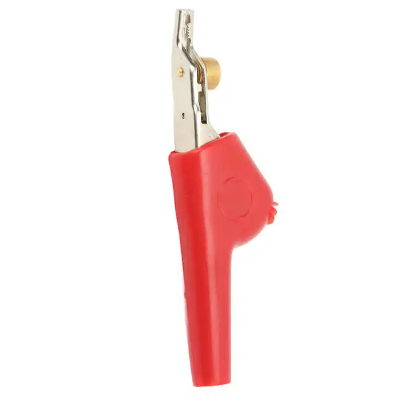 J.60043 Crocodile Clip Telecom Communication Test Clamp Stripping with Needle 25mm Opening alligator clips electric test clamp