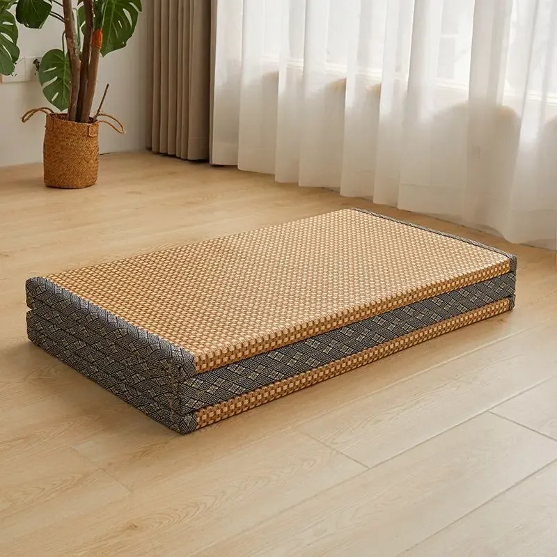 Foldable Coconut Fiber Mattress for Sleeping Portable Futon for Dormitory Breathable Summer Mattresses Japanese Tatami Floor Mat 6