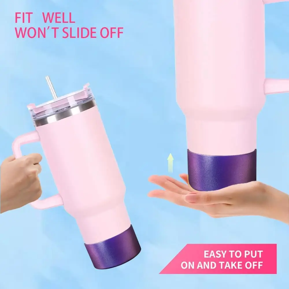 Silicone Boot Sleeve Anti Slip for -24oz 20-40oz and More Bottles with 2.8-3in Base