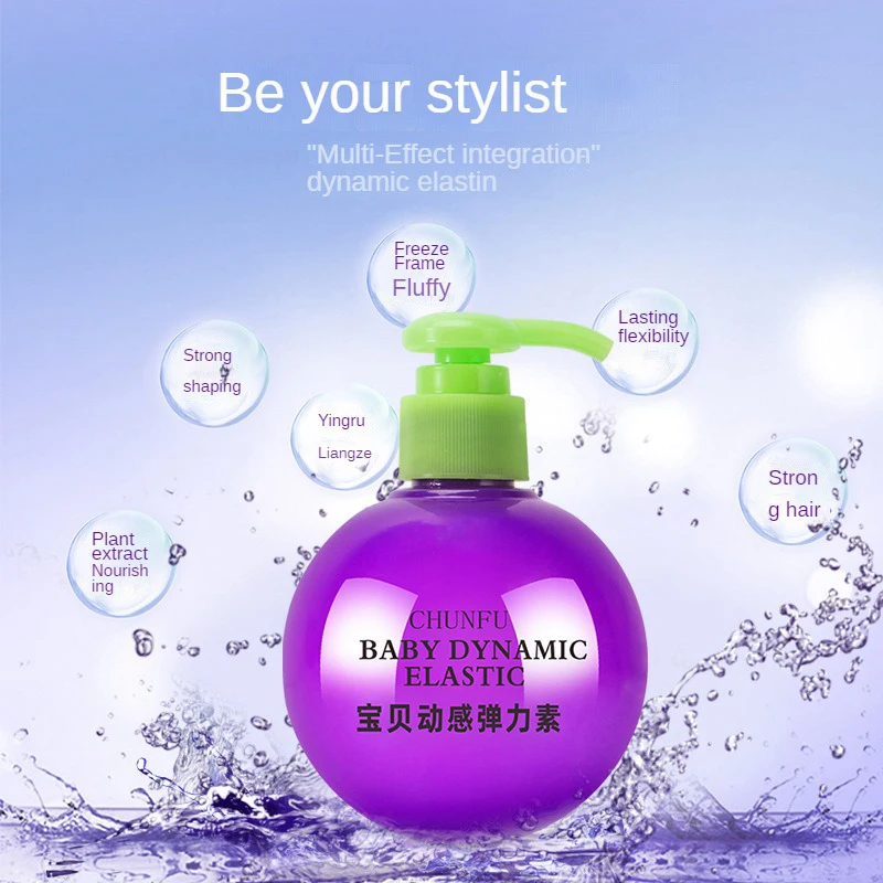 Modelling Conditioner Curl Enhancer Gel Hair Styling