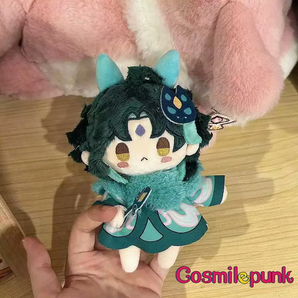 

Genshin Impact Xiao Plush Keychain 12cm Doll Toy Bag Pendant Game Cosplay Anime Bag Accessories Decor Cute MT