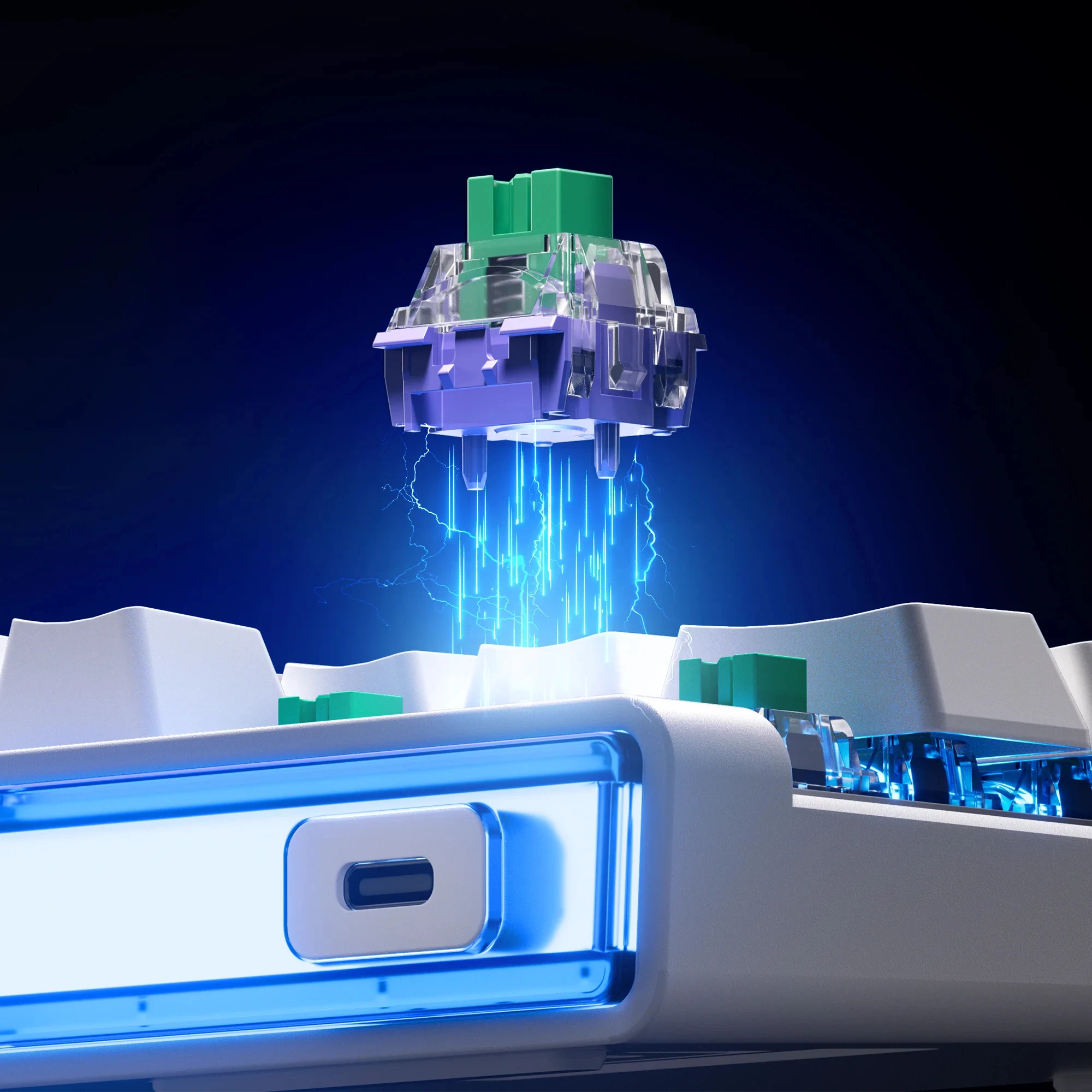 MCHOSE ACE 68 エア磁気スイッチゲーミングキーボードホール効果