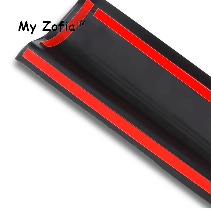 Auto Achterbumper Beschermer voor BYD HAN 2020-2024, Auto Kofferbak Dorpellijst Strip Rubberen Antikras Sierafdekking Tape Duurzame,Coupe 90cm-B-Carbon fiber look