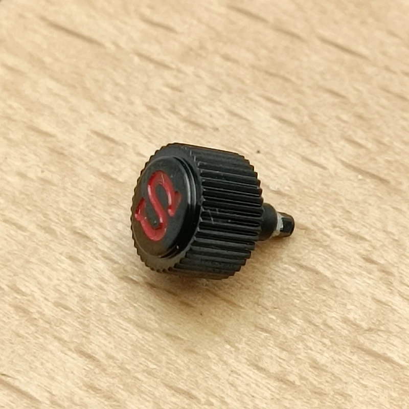 Elegant Silver Gold Black Watch Crown Replacement for NH Watch Movement Collection