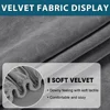 Soft Velvet Sofa Covers Elastic Couch Slipcovers Luxury Plain Living Room Chaise Lounge Case Pet-Friendly Removable Warm 4