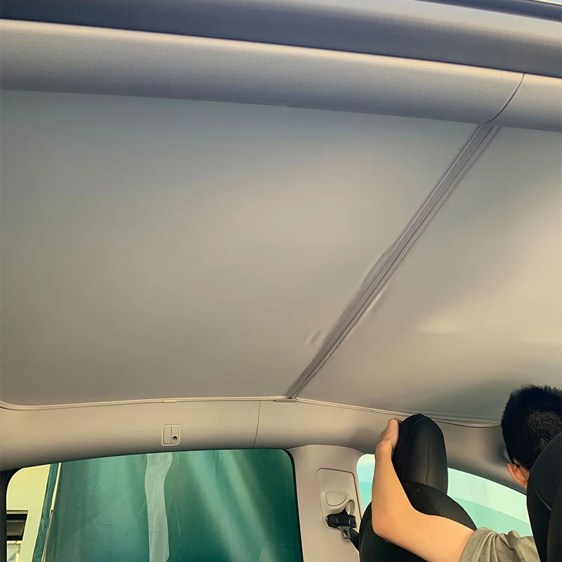 For Tesla Model 3 Y X S Privacy Sun Shade Car Side Window Sunshade Roof Skylight Blind Shading Net Front Windshield car sunshade windshield sunshade windshield sun shade