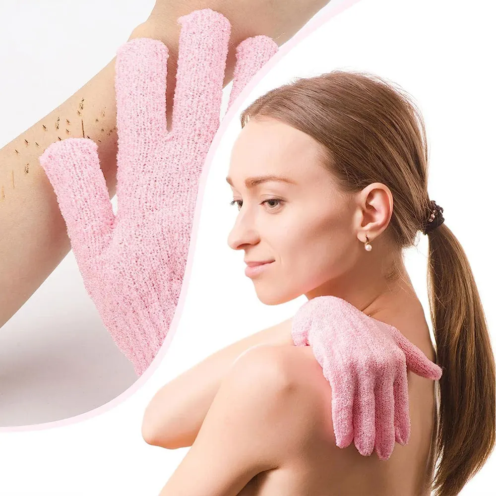 10PCS Body Wash Gloves Peeling Exfoliating Mitt Glove For Shower Scrub Gloves Resistance Body Massage SPA Sponge 2