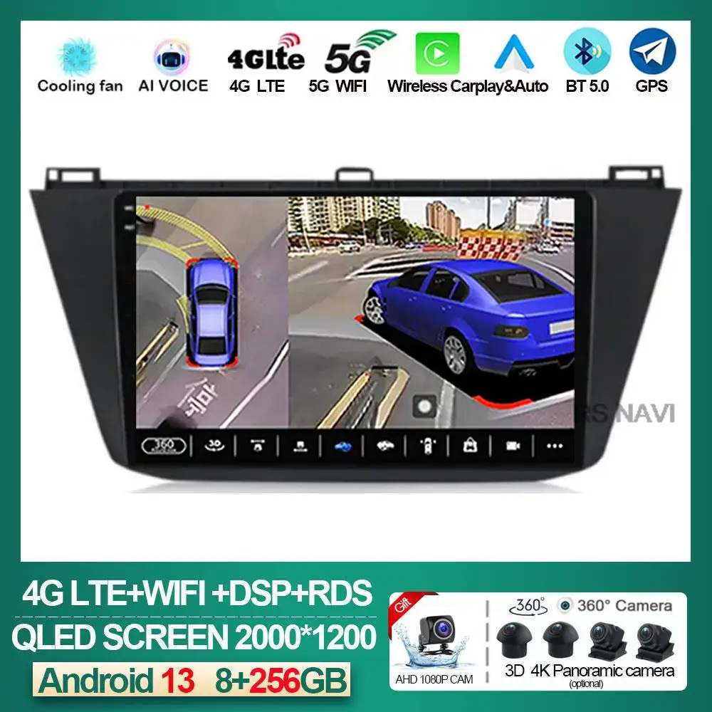 

Android 13 Car Radio Stereo For VW Volkswagen Tiguan 2 2017 Multimedia Video Player Navigation GPS Wireless Carplay RDS DSP QLED