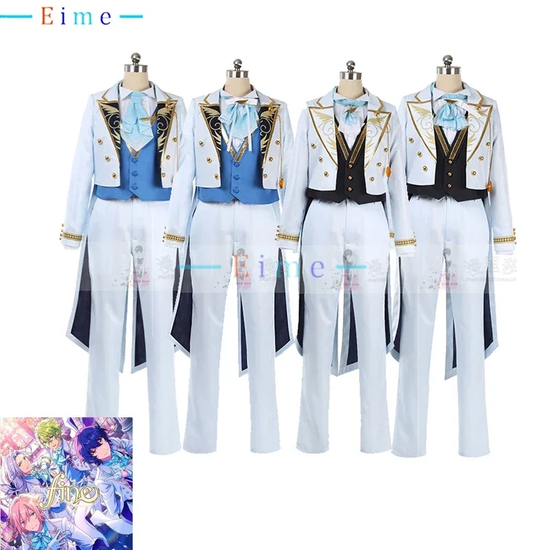 Spiel Ensemble Stars feine Nagisa lief Aoba Tsumugi Tomoe Hiyori Tenshouin Eichi Cosplay Kostüm Party Uniformen Anzug nach Maß