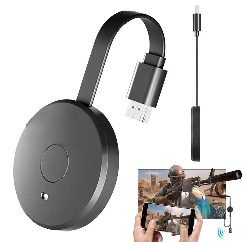 Wireless Video Mirroring Device 2.4G/5G Screen Mirroring TV Adapter For The APP Miracast Dongle Airplay Adapter Smartphone wireless wifi display dongle tv stick video adapter airplay dlna screen mirroring share for iphone ios android phone to tv