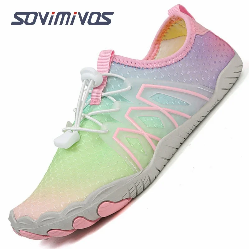 High Quality Trail Running Barefoot Shoes Wide Toe Box Barefoot Sports Cross Trainers Zero Drop Shoes Runner Walking Sandals
