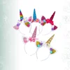 5 Pcs Hair Band Accessories for Kids Flower Headwrap Halloween Headband Bow Headdress Unicorn Hoops Child 2