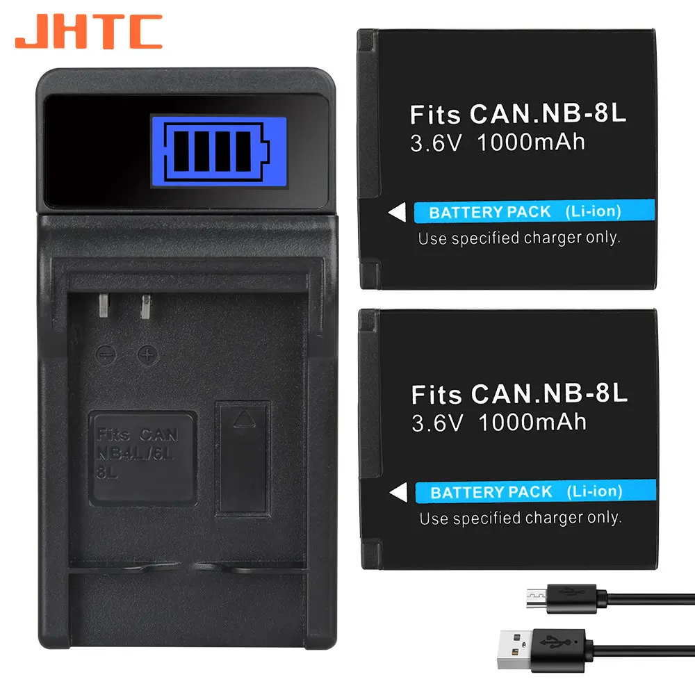 NB8LNB8LBatteryChargerForCanonPowerShotA2200A1200ISA3000