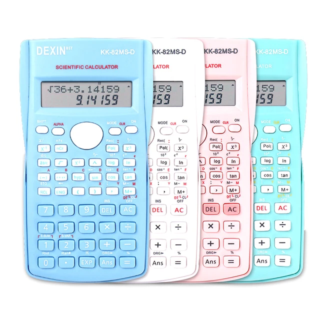 Calculatrice Pour Étudiants Examen Calculatrice De Fonction Électronique  Multifonctionnelle Calculatrice Scientifique Sans Batterie