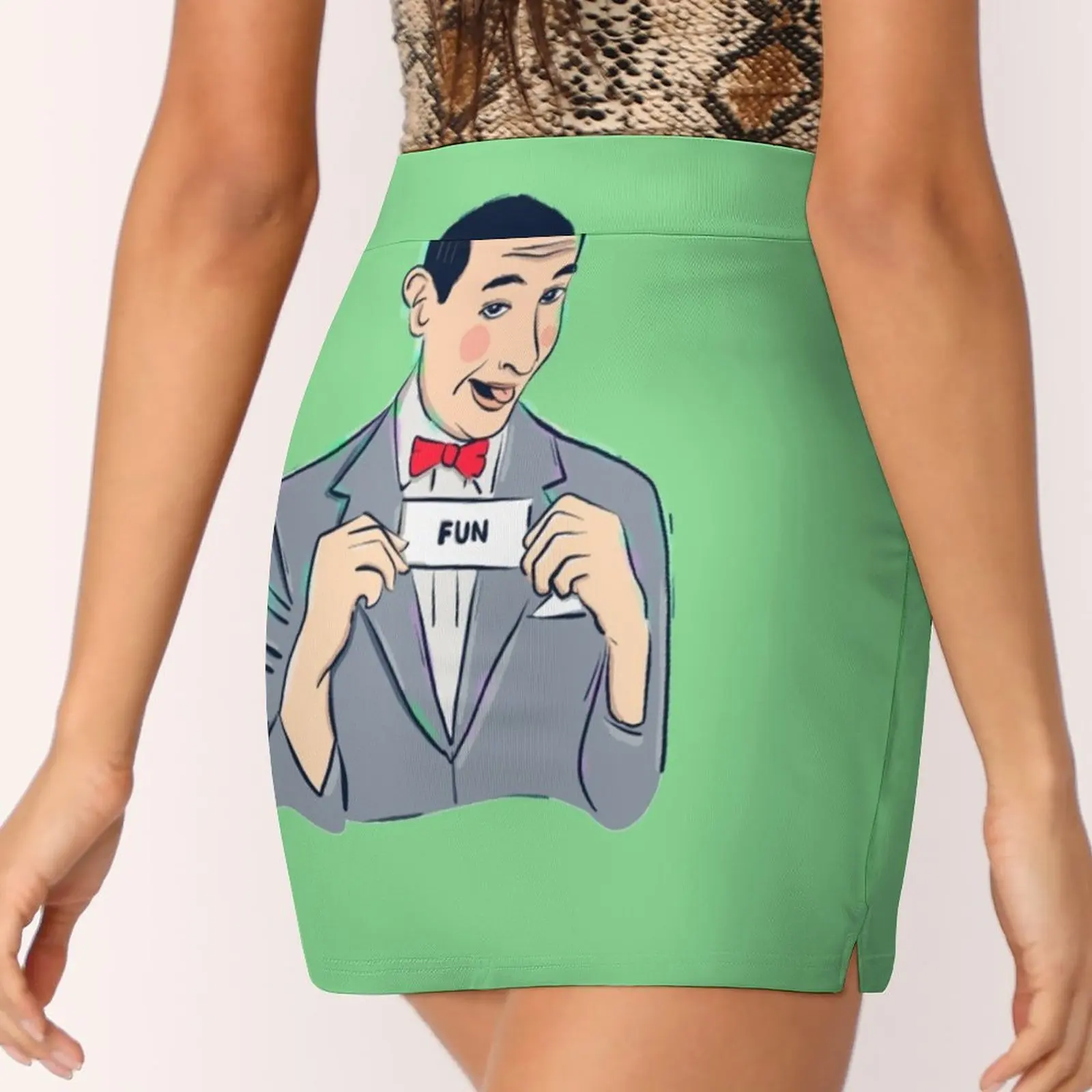 Pee Wee Herman Pee-wee Herman Light Proof Trouser Skirt mini skirt for women festival outfit women skirts for womens 2023
