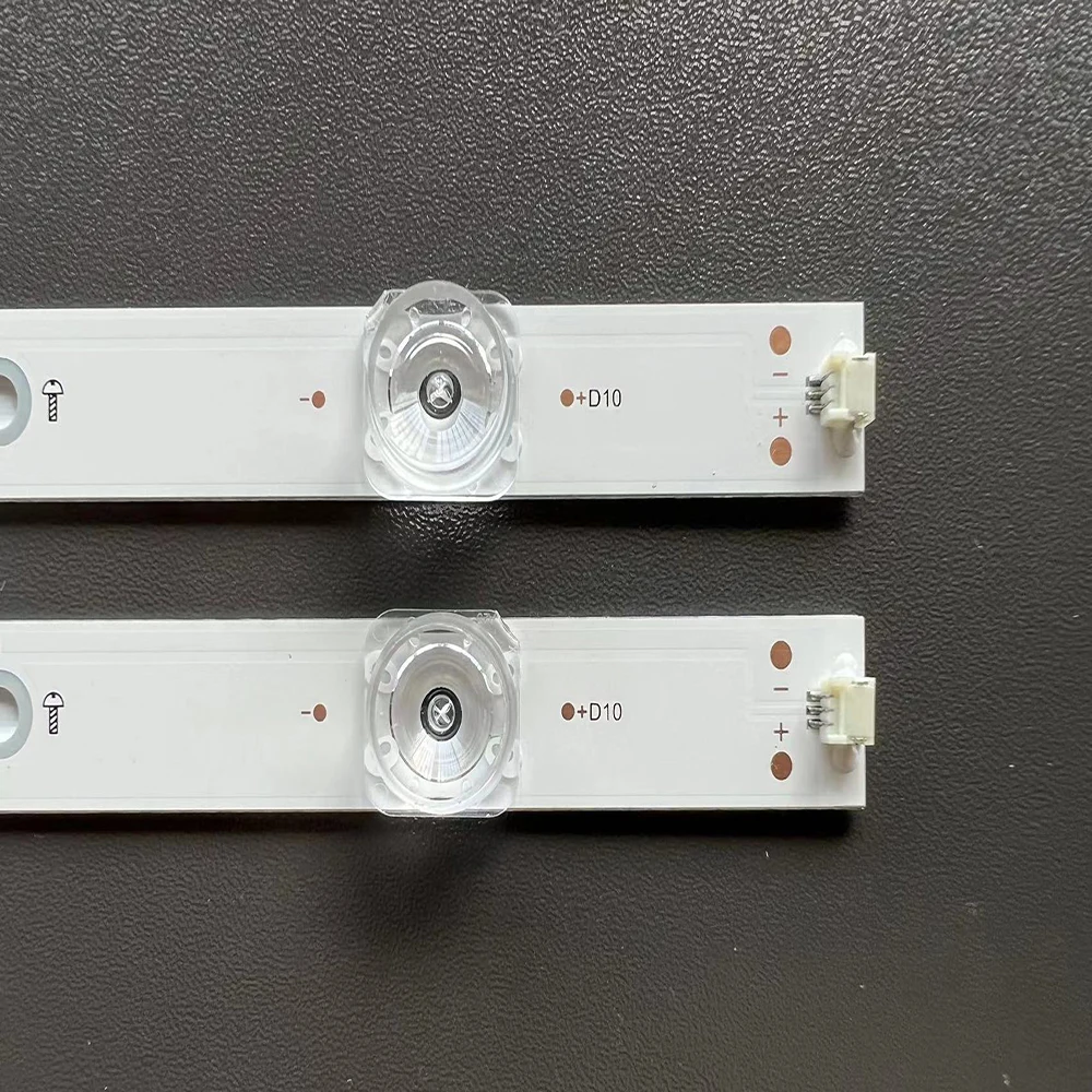 Kit Barra Led 10 Peças para rm l t 55pus7304 55pus6704 55pus7394 55pus7504 - Imagem 3