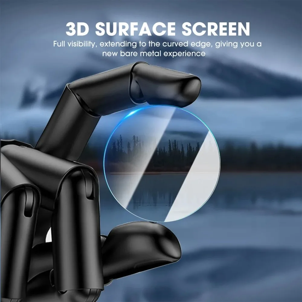 Premium Easy Install Tempered Glass Screen Protector Bumper - HD Scratch-Resistant