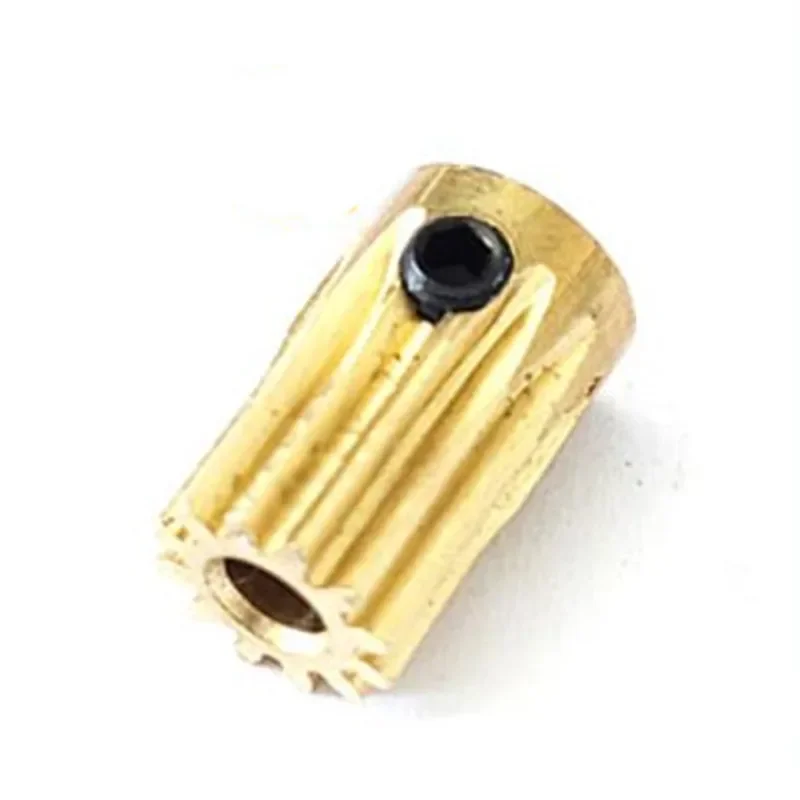 2pcs/lot k Type 0.5M brass spur gear 12 13 14 15 16 17 18 19 20 teeth Motor Gear Metal Brass Gear Pinion