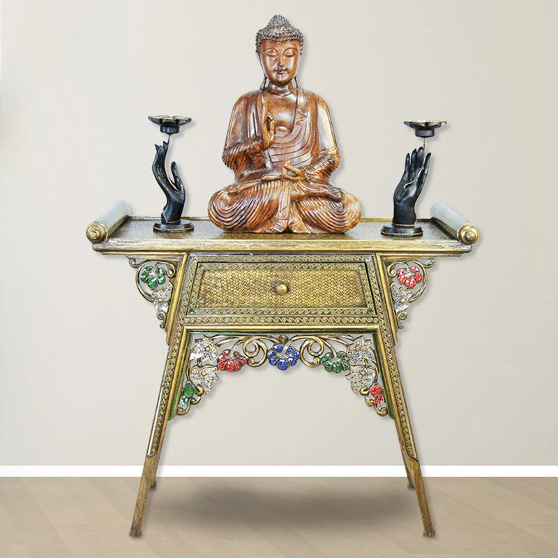 

Импортированная из Таиланда ретро мебель из массива дерева в тайского стиле для гостиной из Юго-Восточной Азии украшение для коридора крыльца Кабинета Будды