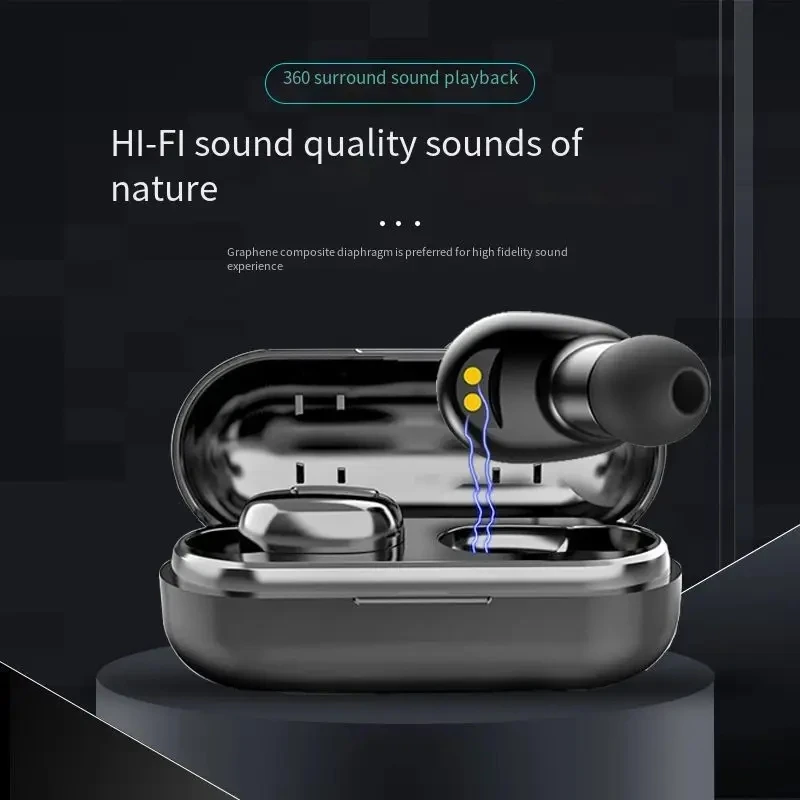Protable Translator Headphones 80 Languages Instant Translated Smart Voice Translator Wireless Bluetooth Translate Earphone translator earbuds translator earphones