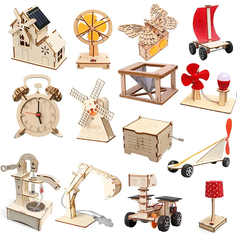 Kids DIY Science Experiment Kit - Educational STEM Toys for Creative Learning and Hands-On Projects