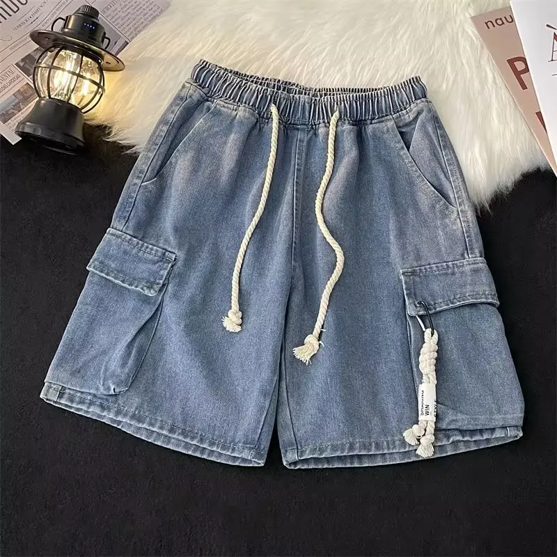 2023 New Summer Men Shorts Men Jeans Shorts Plus Size Fashion Designers Shorts Cotton Jeans Men's Slim Jeans Shorts M-5XL