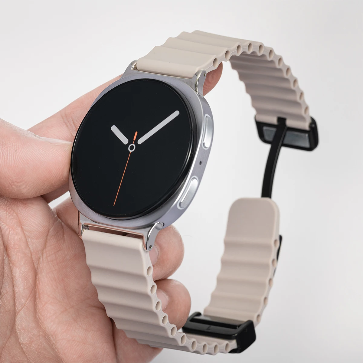 Silicone Magnetic Smartwatch Strap - Universal Fit Bracelet