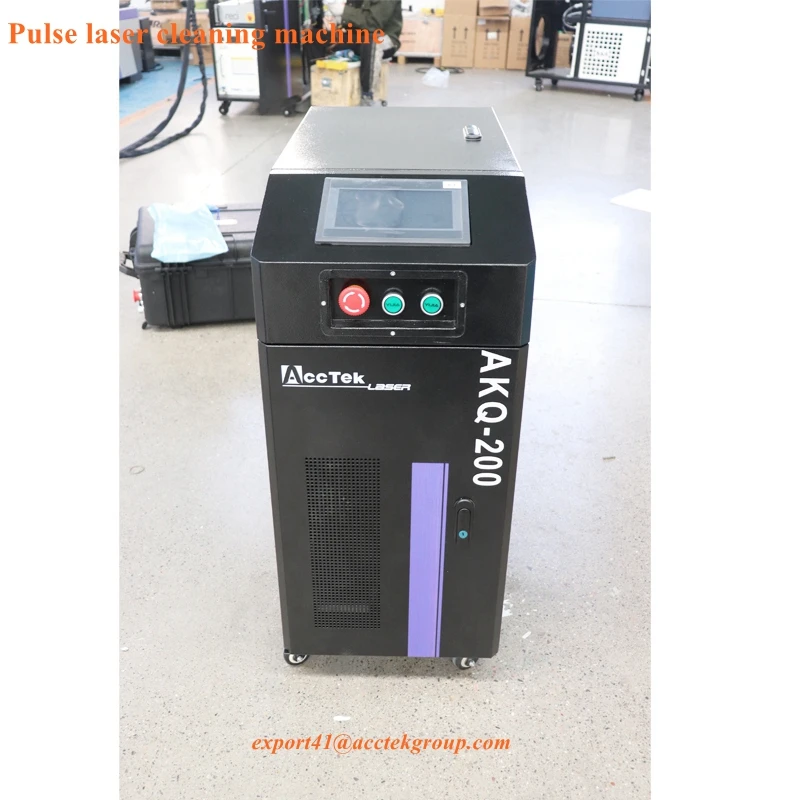 

High Quality Portable Pulse Laser Cleaning Machine 300W Laser Rust Removal
