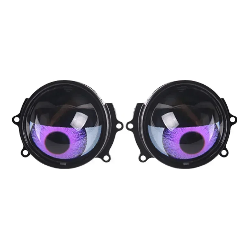 3 Inch 12V Car LED Devil Eyes Demon Devil Eye Lenses With APP WIFI