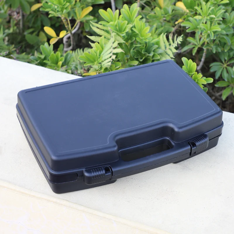 Portable Plastic Tool Box Safety Equipment Instrument Storage with pre-cut foam