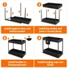 2 Tier Sliding Drawer Under Sink Storage Organizer Shelf Multipurpose Holder Rack For Kitchen Cabinet Bathroom Home Accessories 6