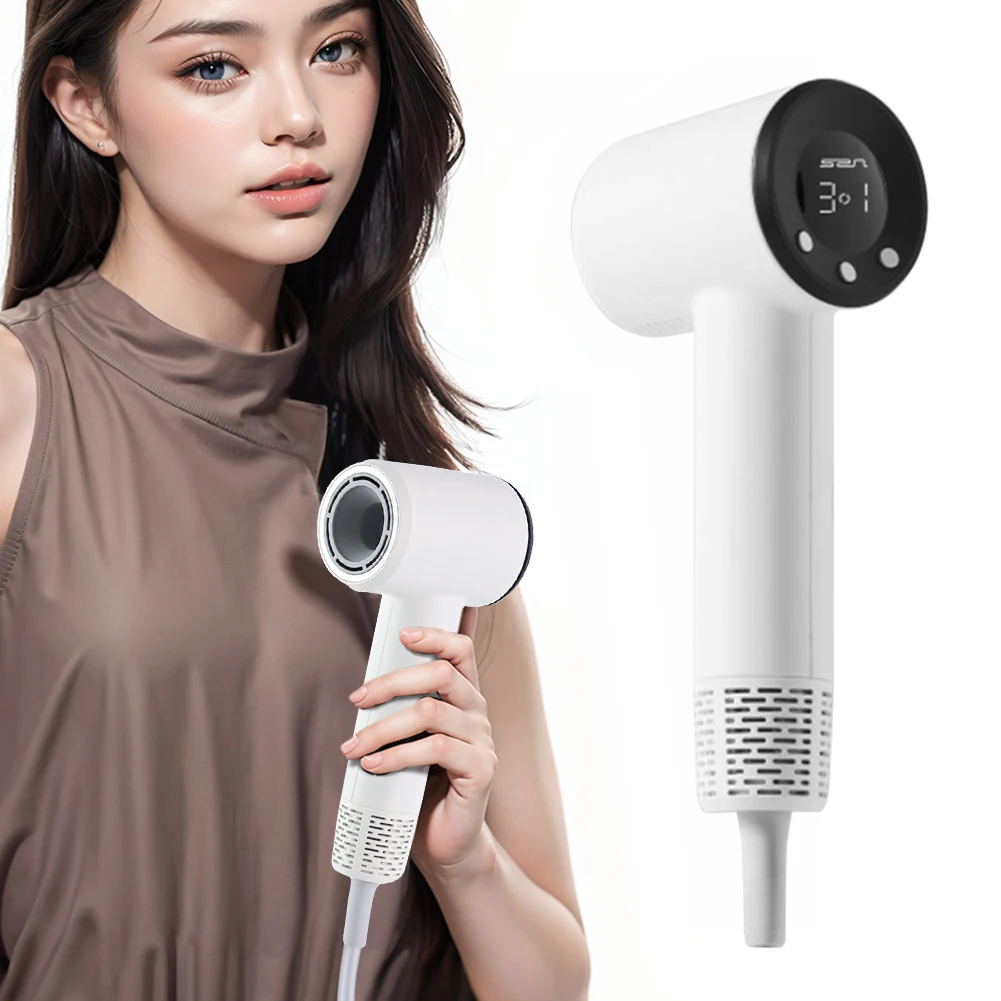 Hairdryer 110000 RPM Brushless Motor Negative Ionic Hair Dryer Low Noise Thermo-Control High-Speed Blow Dryer for Fast Drying