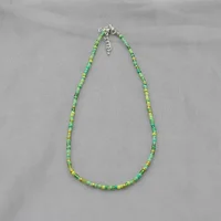 Bohemia Handmade Rainbow Seed Beads Simple Choker Necklace Candy Color Neck Chain Women's Wild Sweet Colorful Collar Jewelry - Image 5