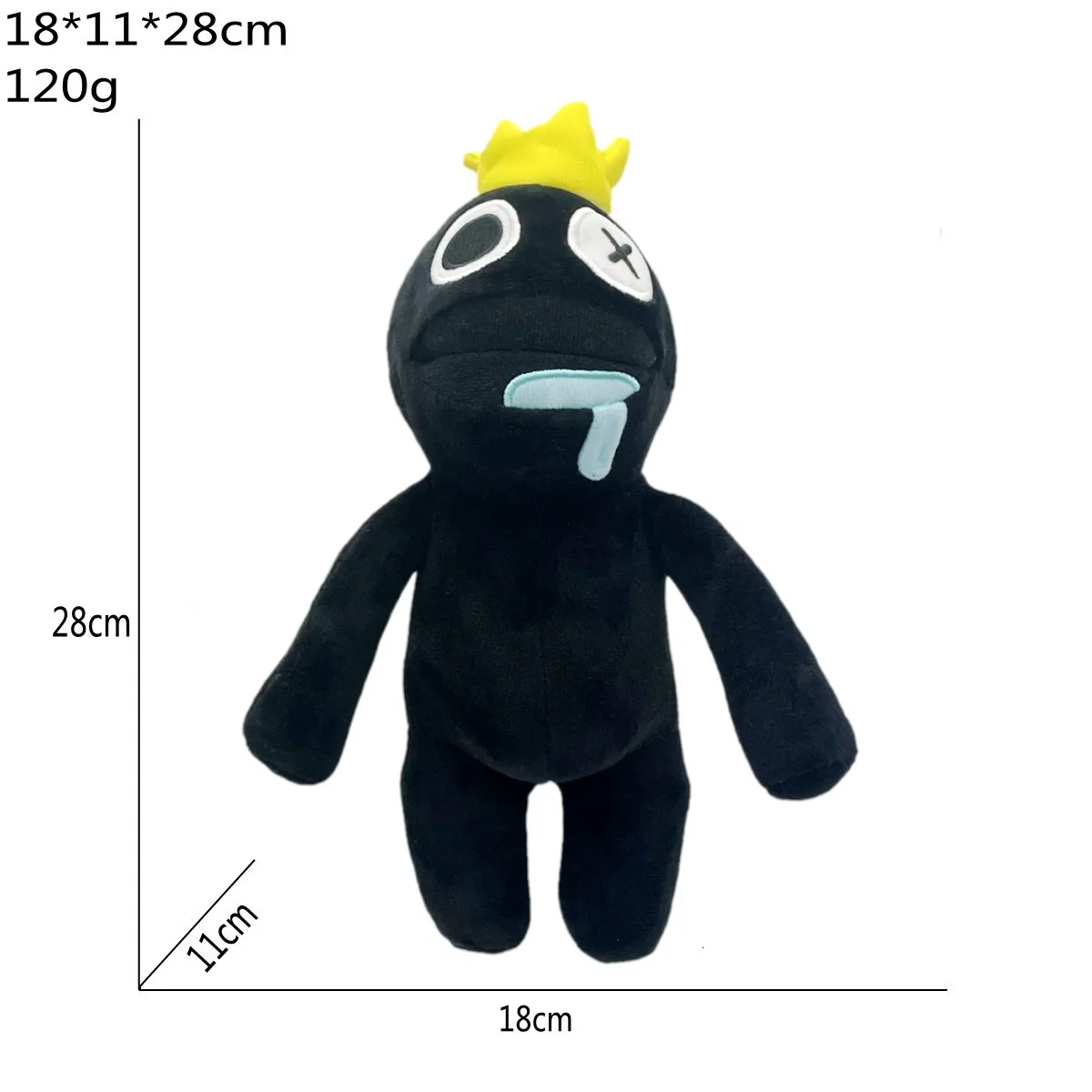 Roblox Monster-Kawaii Blue Monster Plush Crown Figure, Jogos de