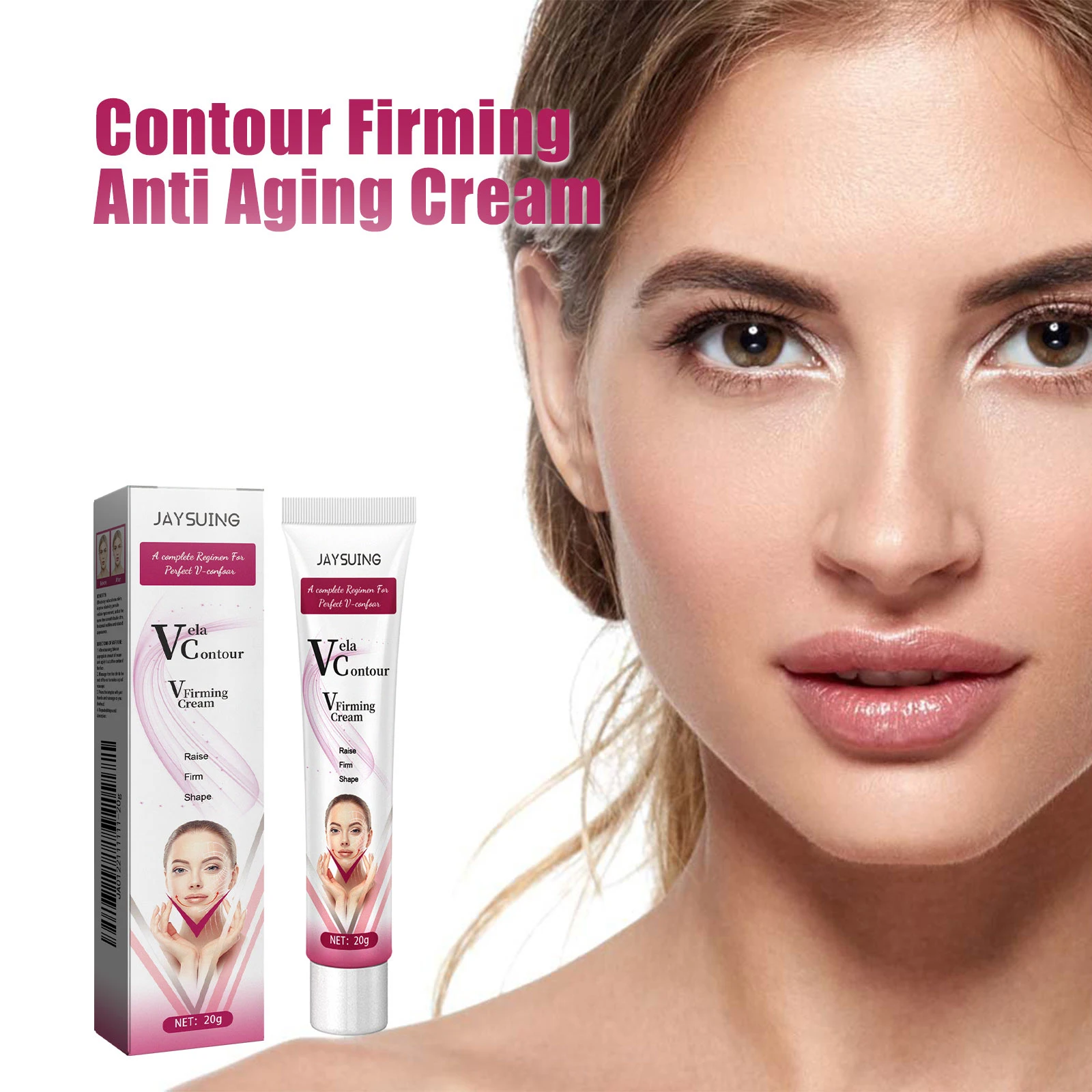 V-Shape Face Slimming Cream Remove Double Chin Firming Lifting Face Line Fat Burning Anti Aging Beauty Massage Care Products