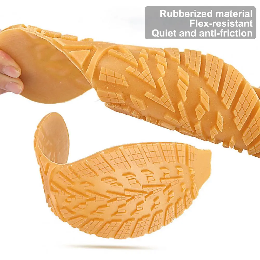 

Shoe Out Sole Replacement Durable Rubber Shoe Sole Replacement Kit Non-slip Wear Resistant Easy Installation Thick for Shoe