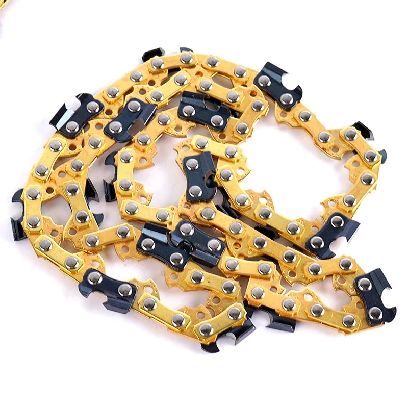 16 Inch Metal Chainsaw Saw Chain Accessories Replacement 59 Drive Link 29 Cutter 3/8" LP 0.050" Gauge Woodworking Logging for Chainsaw Chain