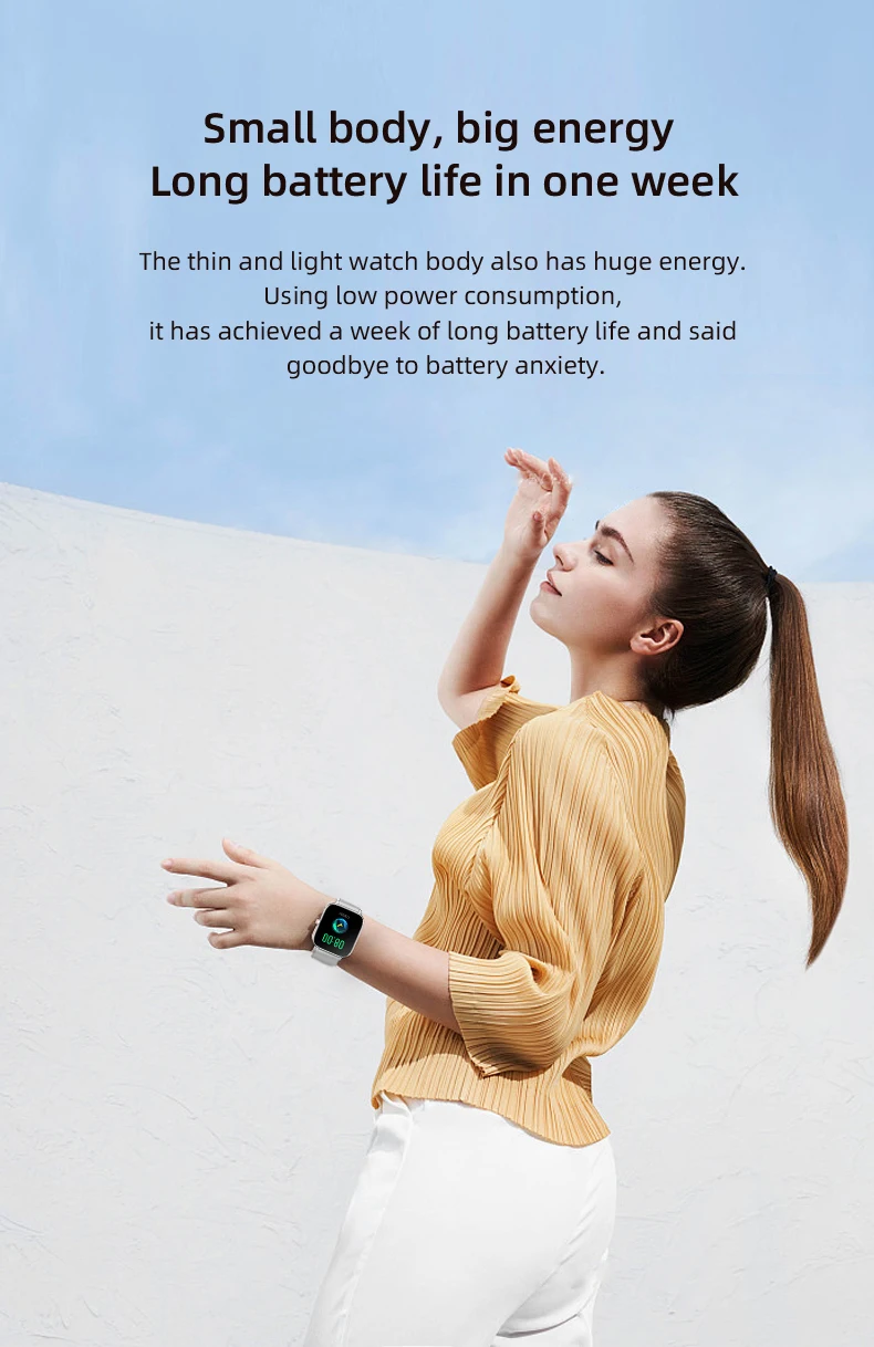 2022 Women Smart Watch Men 1.69" Color Screen Full Touch Fitness Tracker Bluetooth Call Smart Clock Ladies Watch for Android IOS