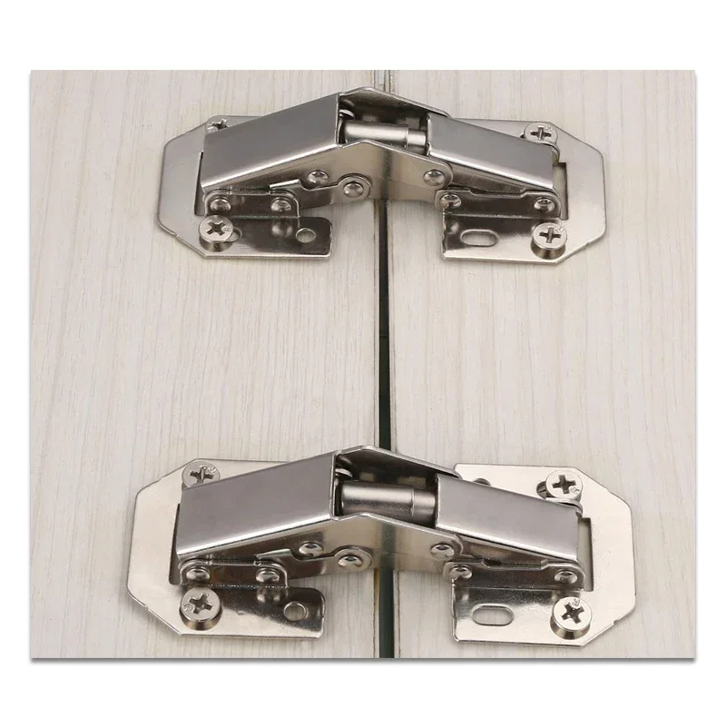Description Picture 5 of itemFurniture Hardware Cabinet Hinge 90 Degree No-Drilling Hole Cupboard Door Hydraulic Hinges Soft Close With Screws