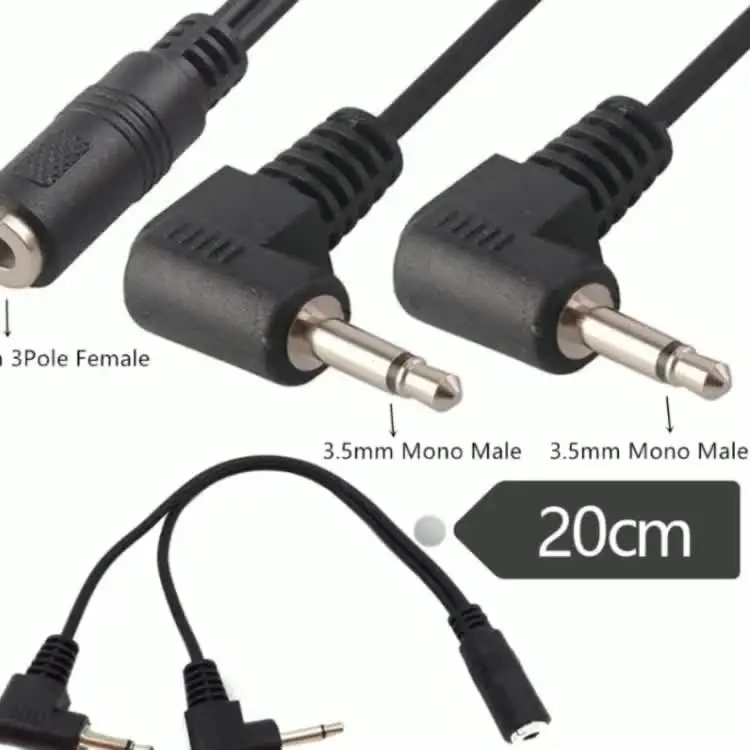 Câble Auxiliaire Audio Jack 3,5mm Mâle Mâle Nylon Coudé 90° Tressé