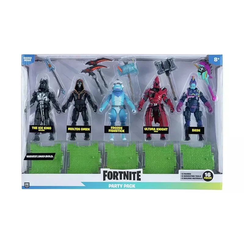 thumbnail image 1 of Figura de acción de Fortnite Victory Royale Series Skull Squad Brutus Agent's Room Tomato Town Legends Polar Juegos de colección Juguete para niño, 1 of 5