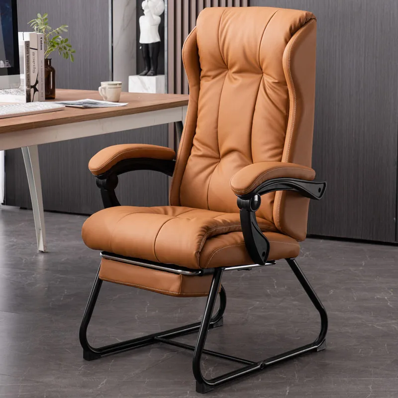 Computer Gaming Office Chair Desk Lounge Comfy Conference Living Room Chair Arm Bedroom Rolling Silla De Escritorio Furniture