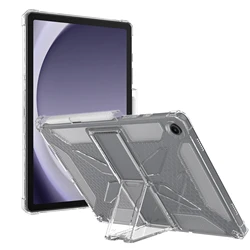 Transparent Soft TPU Case with Stand and Pen Slot for Tab A9 8.7in