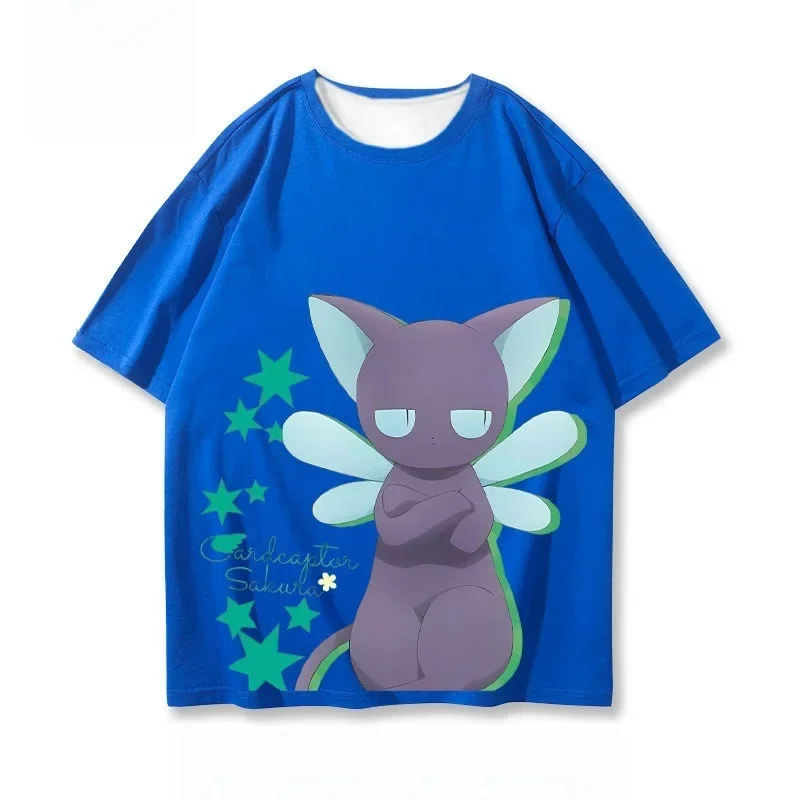 Cardcaptor Sakura Themed Parent-Child Matching 3D Printed T-Shirts - Anime-Inspired Apparel