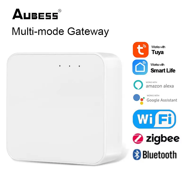 Tuya /Wifi/ Mesh Multi-Mode Smart Gateway Hub Smart Home Bridge Smart Life App Per Alexa Assistant