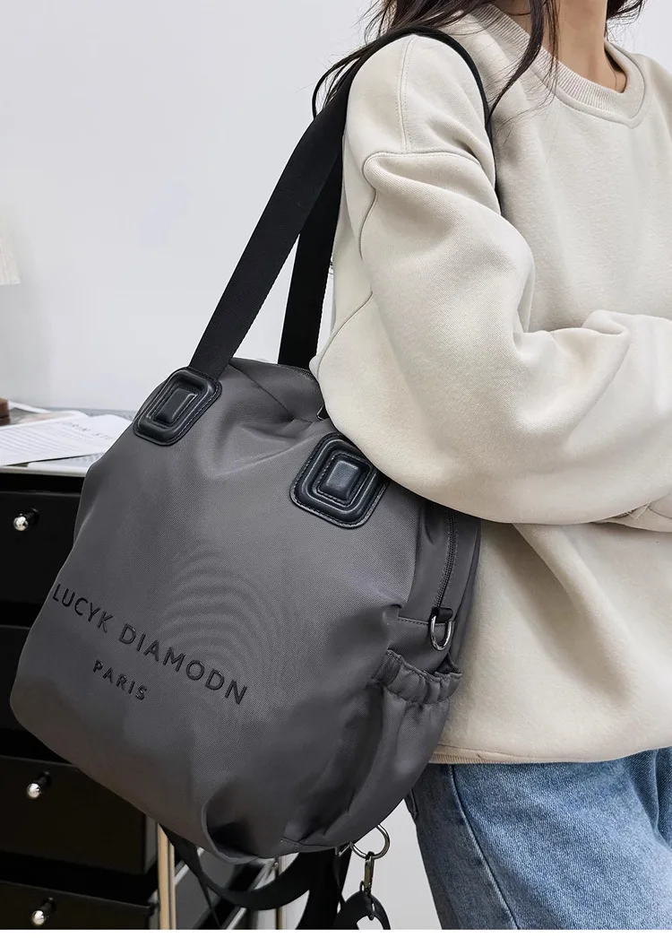 GMY Women's Large Capacity Backpack - Multi-purpose Stylish Minimalist Shoulder Bag, Ideal for Daily Use, Travel & Work