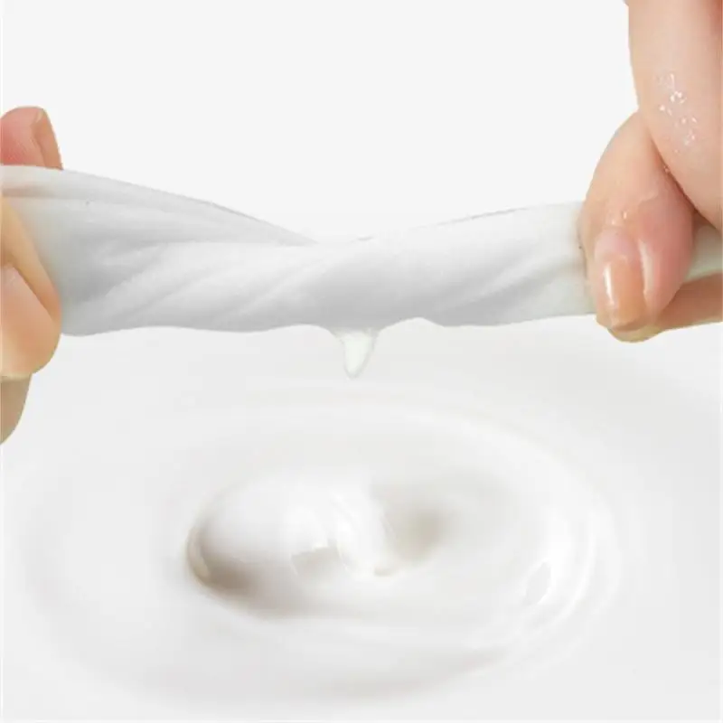 1/5/10 PCS Hyaluronic Acid Makeup Remover Wet Wipes Lazy Cleanser Remove Makeup Eye & Lip Makeup Disposable Wet Tissue Use 4