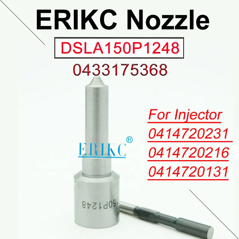 

DSLA 150P1248(0433175368) Common Rail Nozzle Manufacturer Atomizer DSLA 150 P1248(0433 175 368) for Bosch Fuel Injector Sprayer